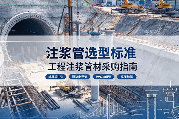 细河注浆管选型标准